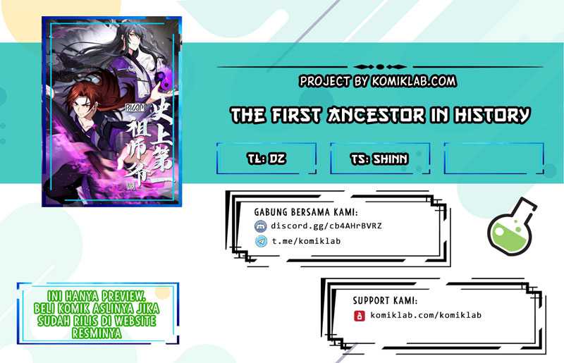 The First Ancestor in History Chapter 36 - halaman 1