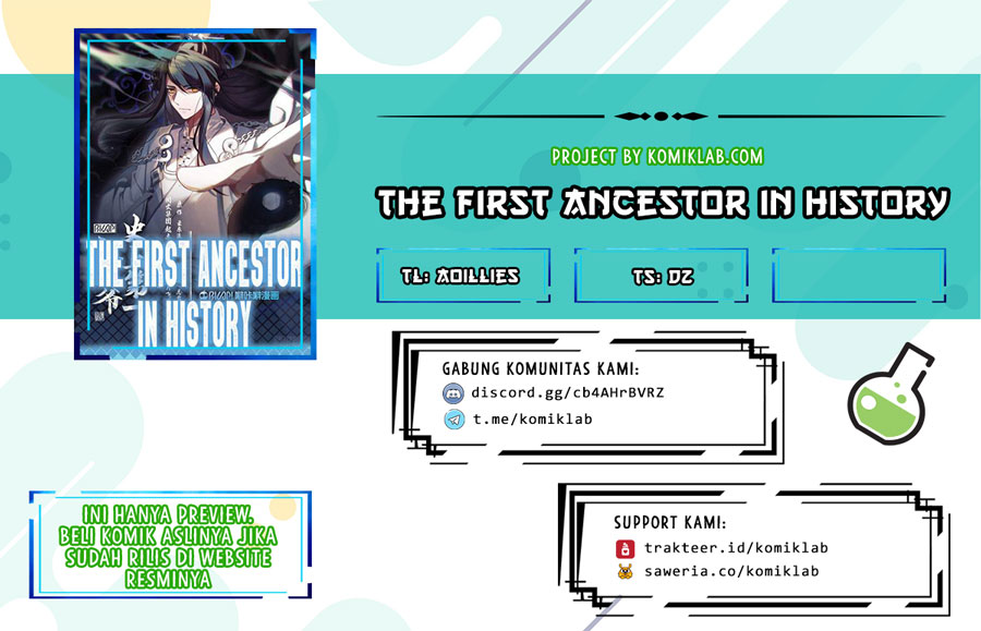 The First Ancestor in History Chapter 4 - halaman 1