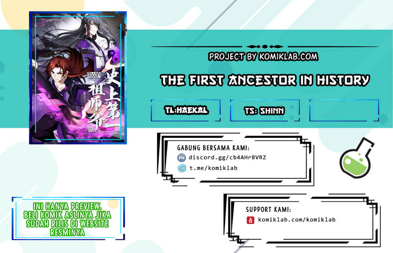 The First Ancestor in History Chapter 43 - halaman 1
