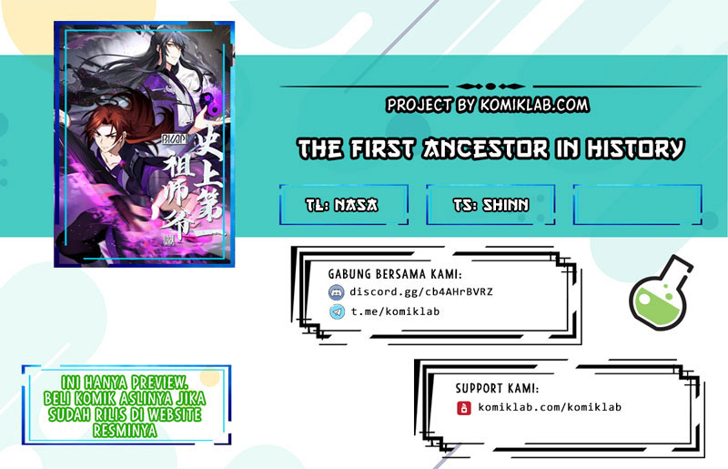 The First Ancestor in History Chapter 61 - halaman 1