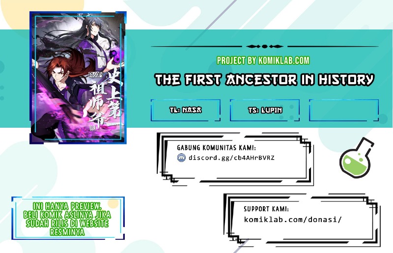 The First Ancestor in History Chapter 88 - halaman 1