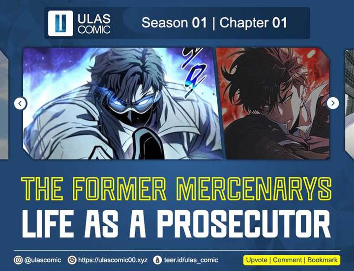 The Former Mercenary’s Life as a Prosecutor Chapter 1 - halaman 1