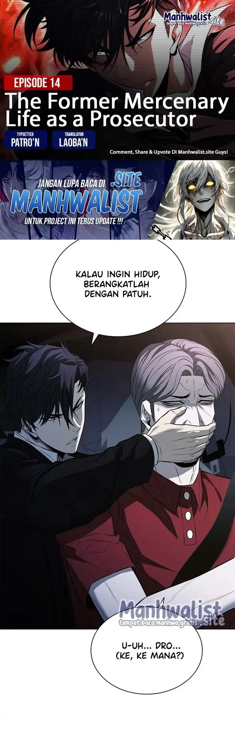 The Former Mercenary’s Life as a Prosecutor Chapter 14 - halaman 1