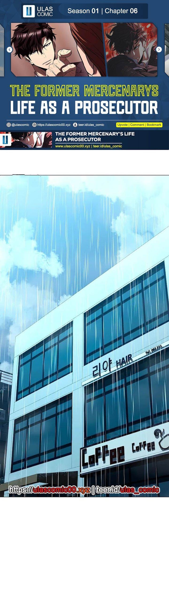 The Former Mercenary’s Life as a Prosecutor Chapter 6 - halaman 1