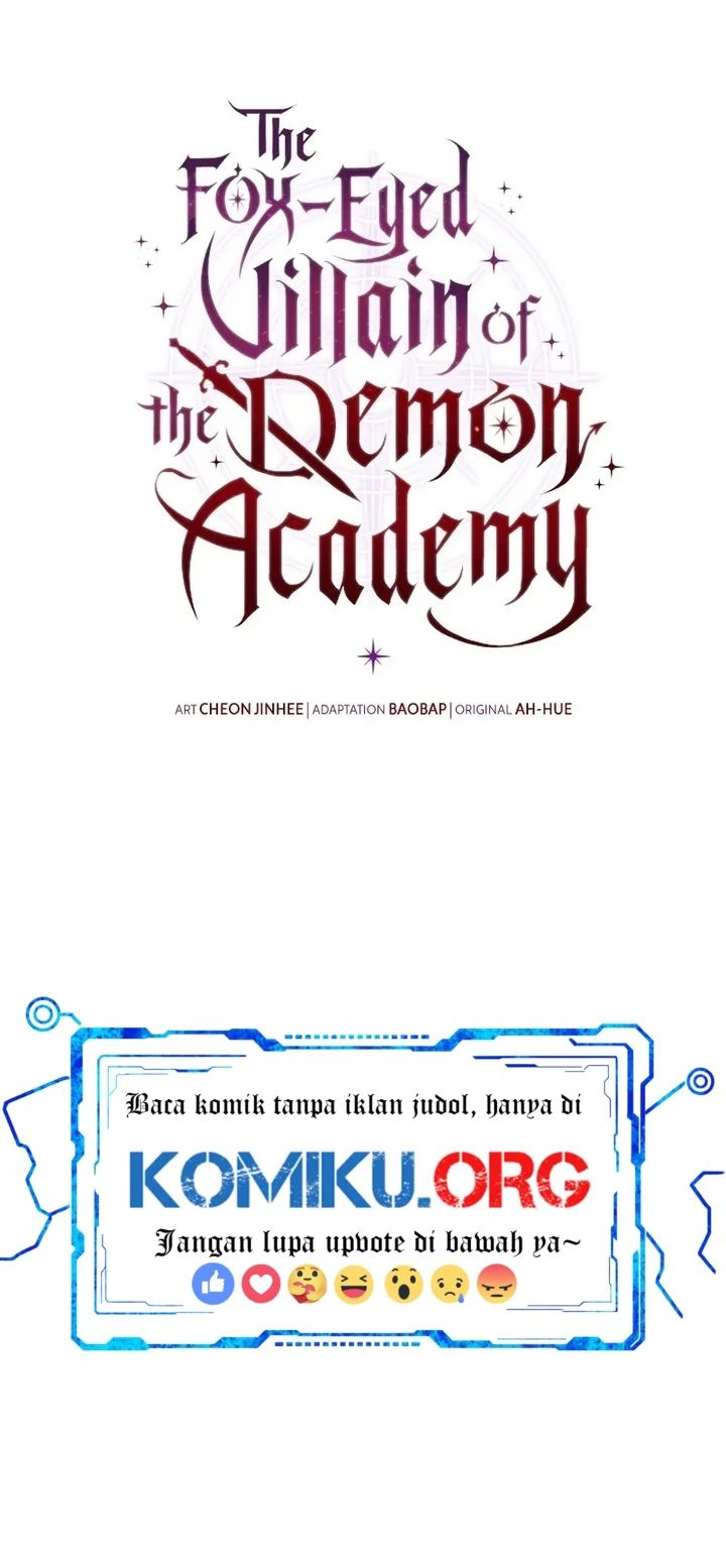The Fox-Eyed Villain of the Demon Academy Chapter 49 - halaman 64