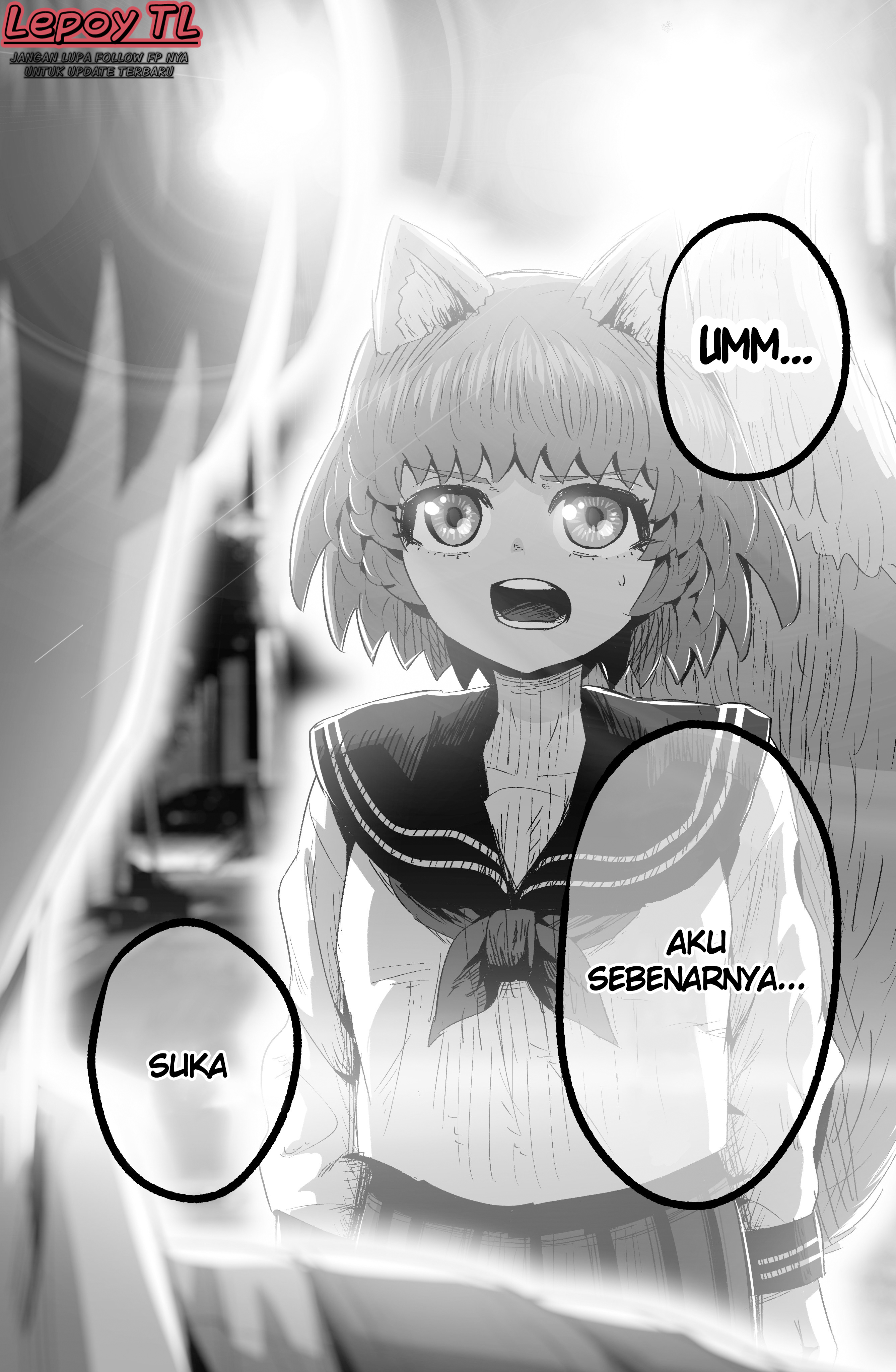 The Fox Girl Who Wants to Get Chummy With the Human Boy She Likes Chapter 11 - halaman 2