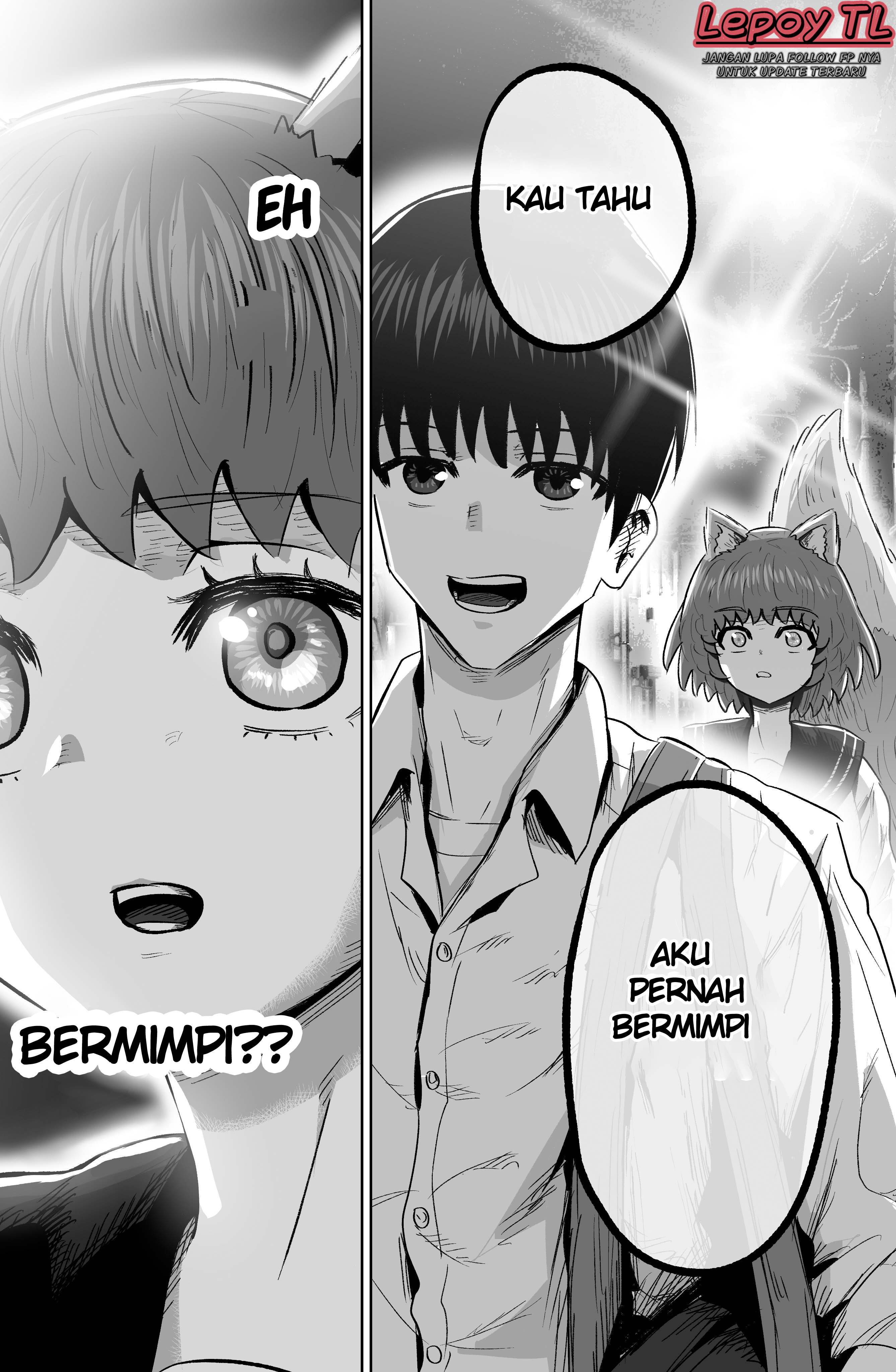 The Fox Girl Who Wants to Get Chummy With the Human Boy She Likes Chapter 11 - halaman 3
