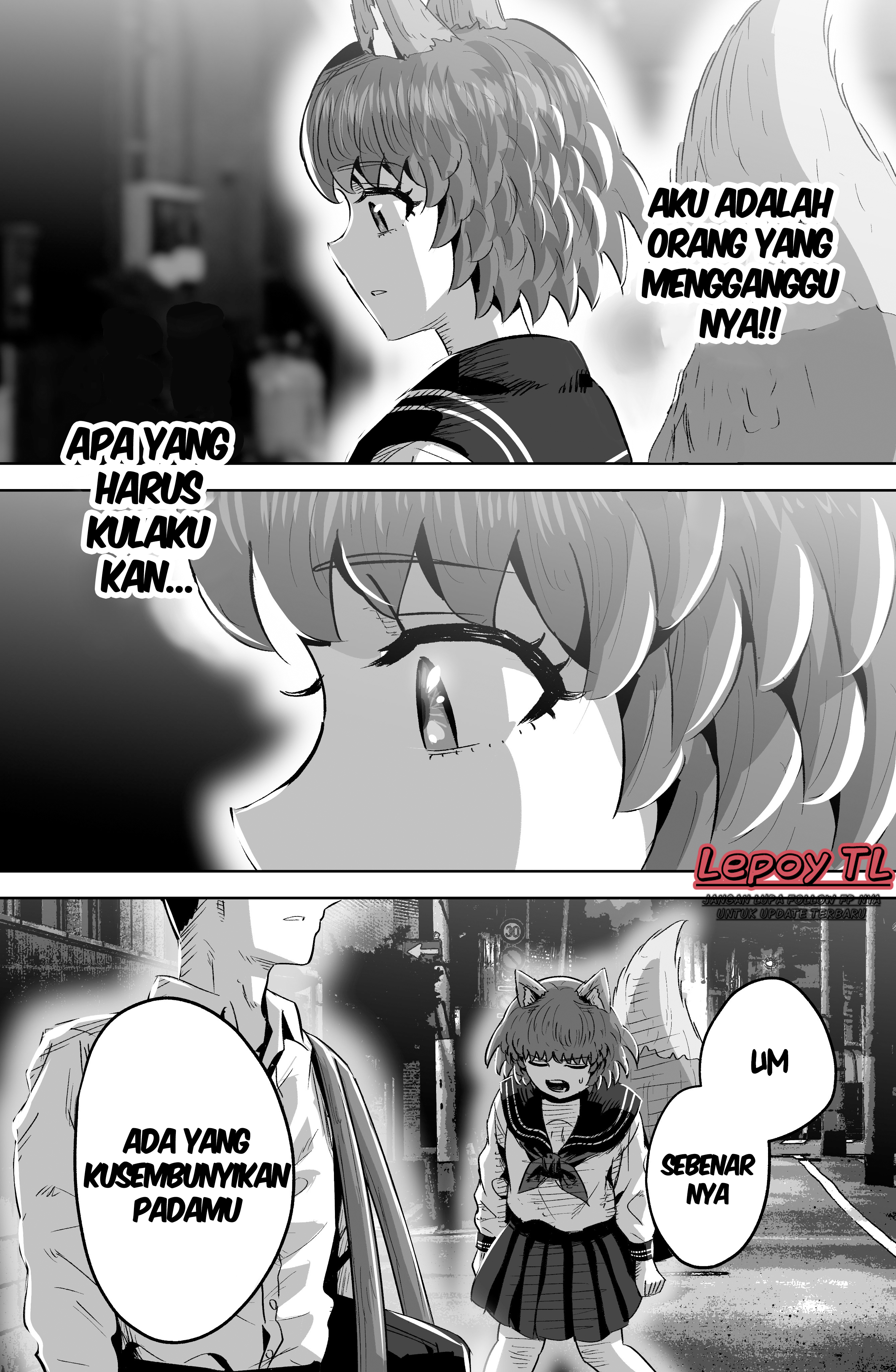The Fox Girl Who Wants to Get Chummy With the Human Boy She Likes Chapter 13 - halaman 2