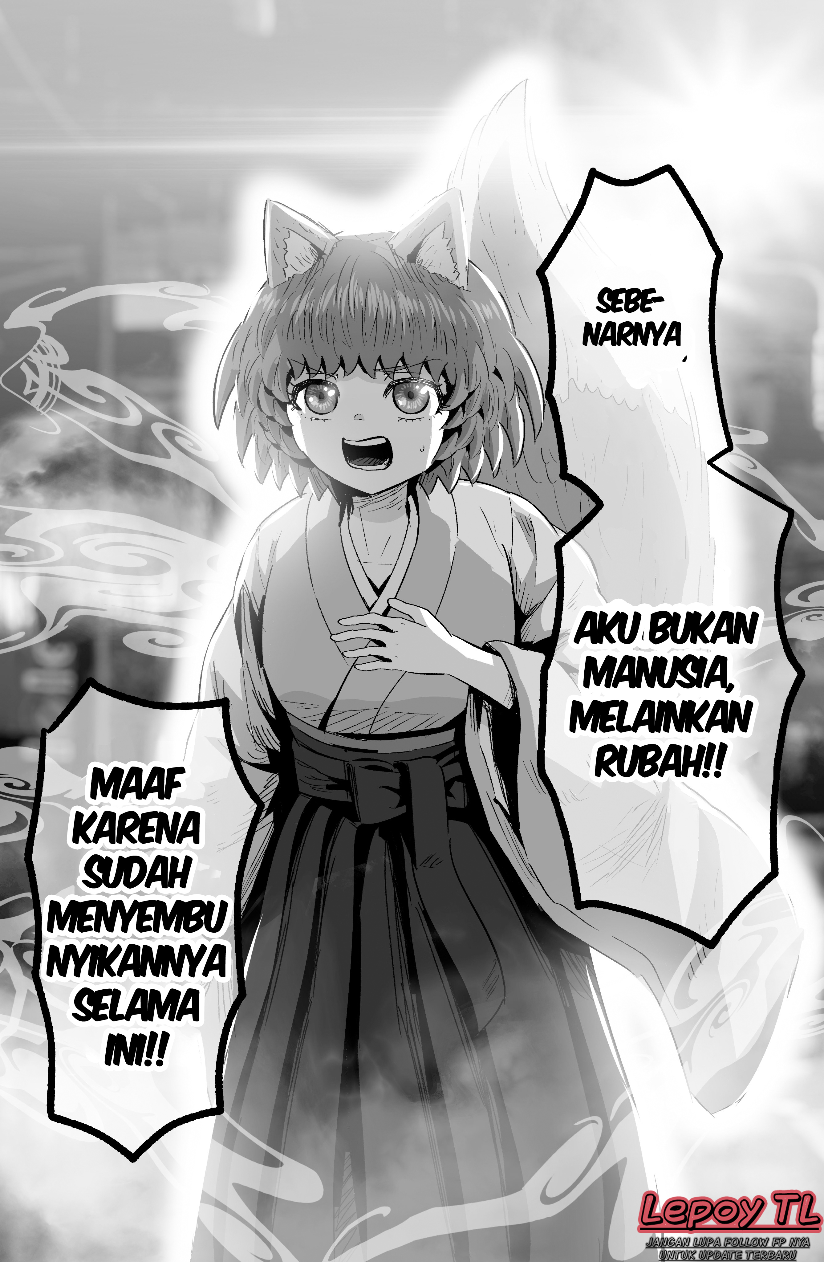 The Fox Girl Who Wants to Get Chummy With the Human Boy She Likes Chapter 13 - halaman 3