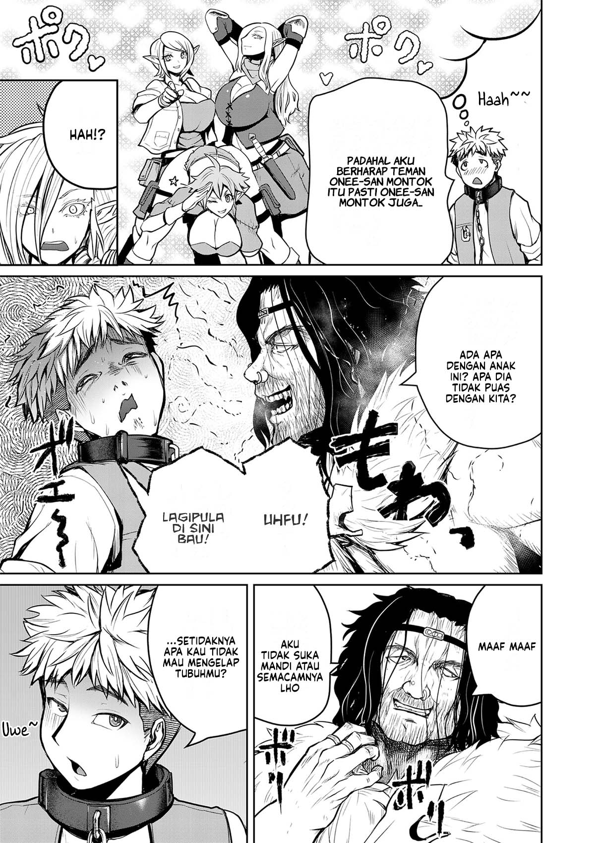 The Frontier Bathhouse Turns Into a Harem: The Old Mountain Hot Spring with Cheat-Level Powers That Female Adventurers Can't Get Enough Of Chapter 10 - halaman 13