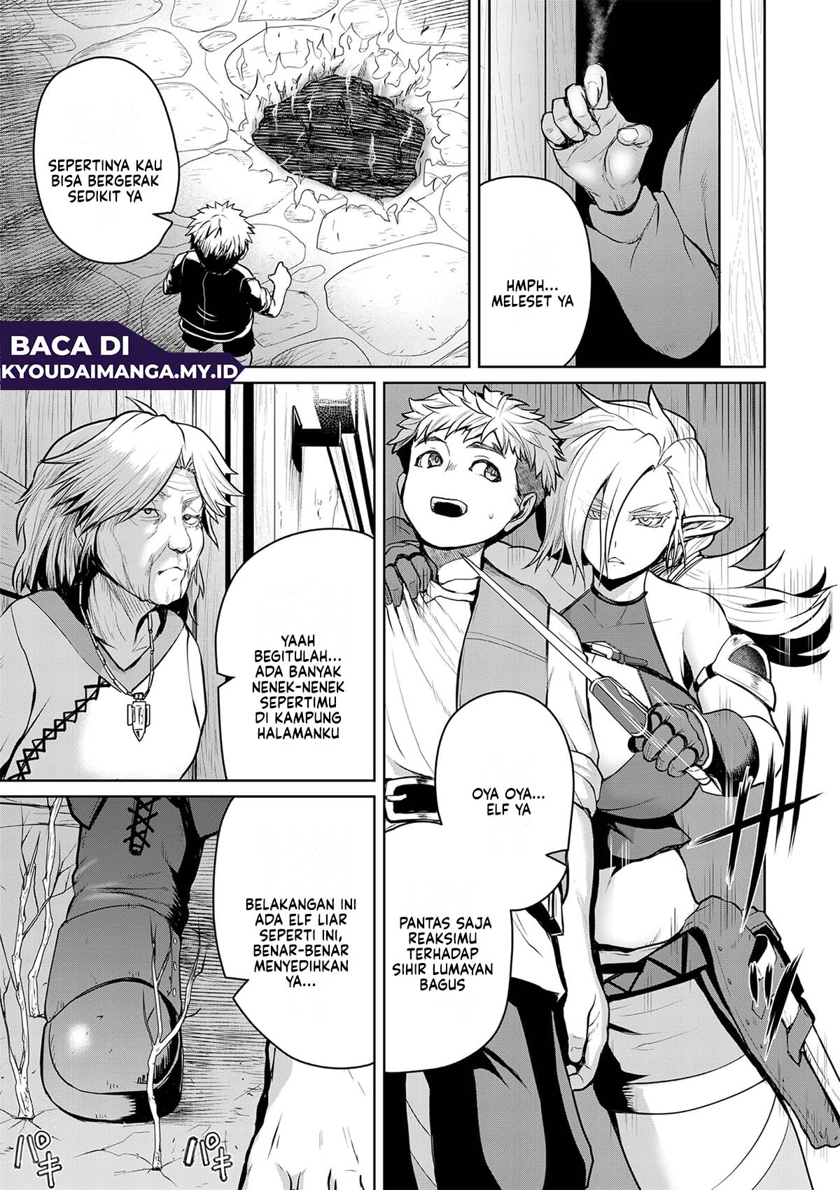 The Frontier Bathhouse Turns Into a Harem: The Old Mountain Hot Spring with Cheat-Level Powers That Female Adventurers Can't Get Enough Of Chapter 10 - halaman 9