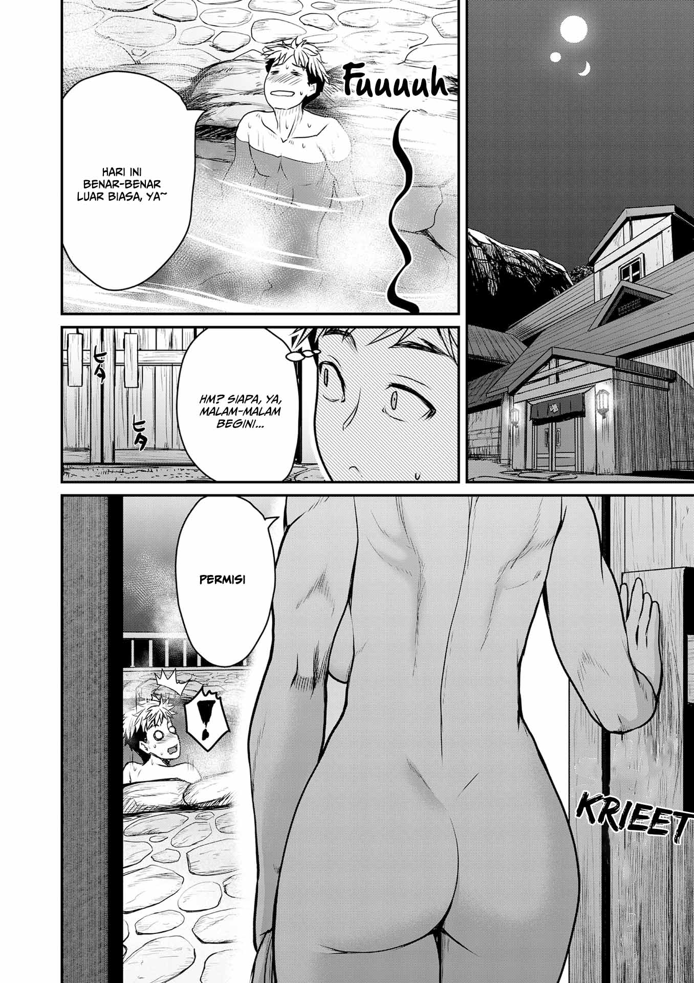 The Frontier Bathhouse Turns Into a Harem: The Old Mountain Hot Spring with Cheat-Level Powers That Female Adventurers Can't Get Enough Of Chapter 3 - halaman 10