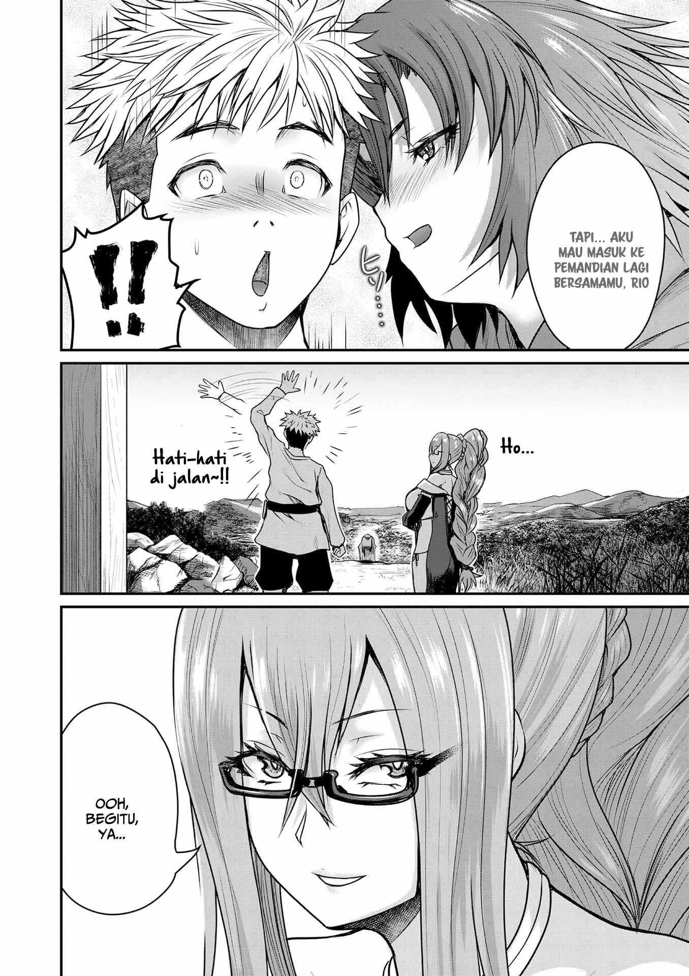 The Frontier Bathhouse Turns Into a Harem: The Old Mountain Hot Spring with Cheat-Level Powers That Female Adventurers Can't Get Enough Of Chapter 3 - halaman 26