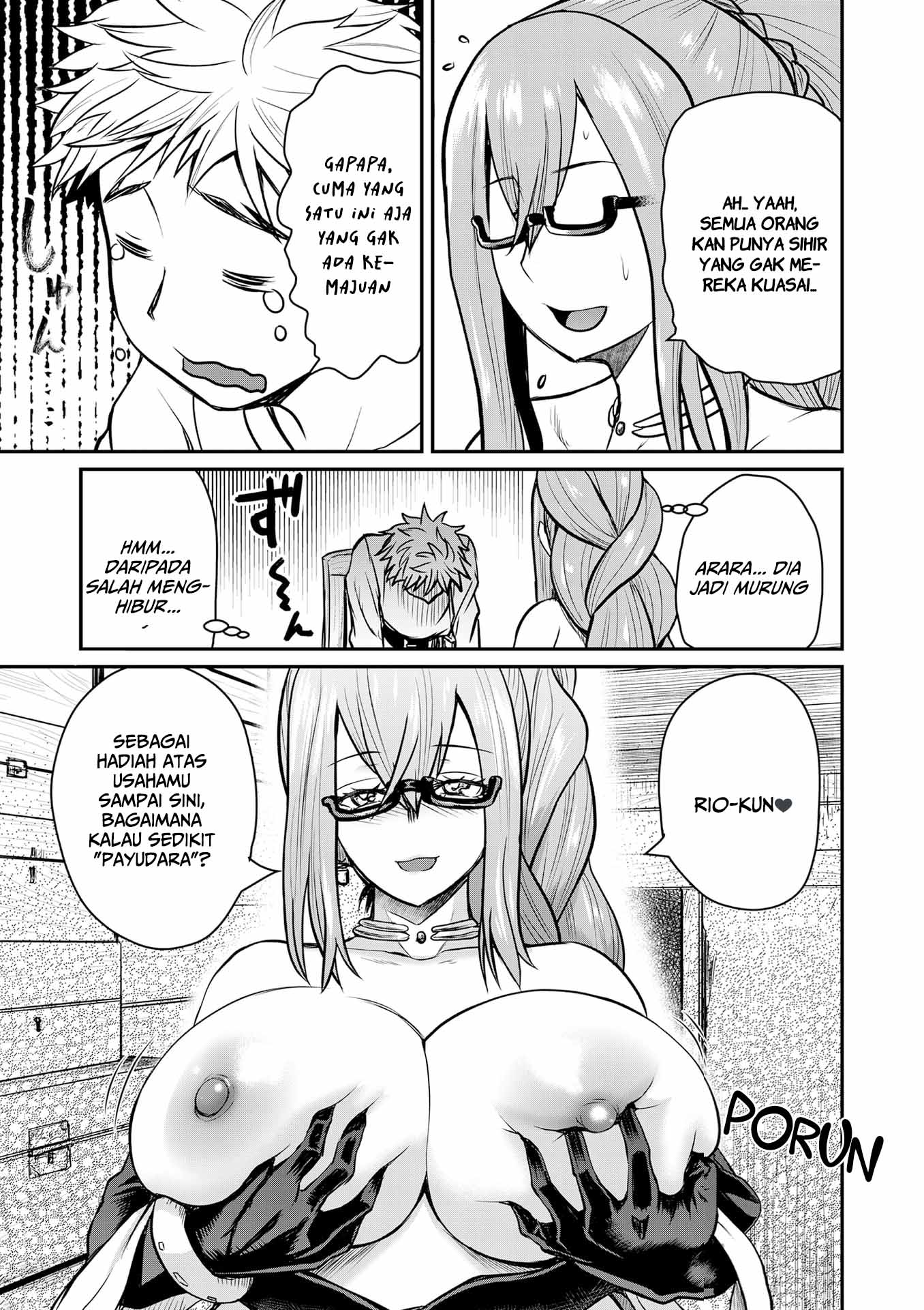 The Frontier Bathhouse Turns Into a Harem: The Old Mountain Hot Spring with Cheat-Level Powers That Female Adventurers Can't Get Enough Of Chapter 4 - halaman 13