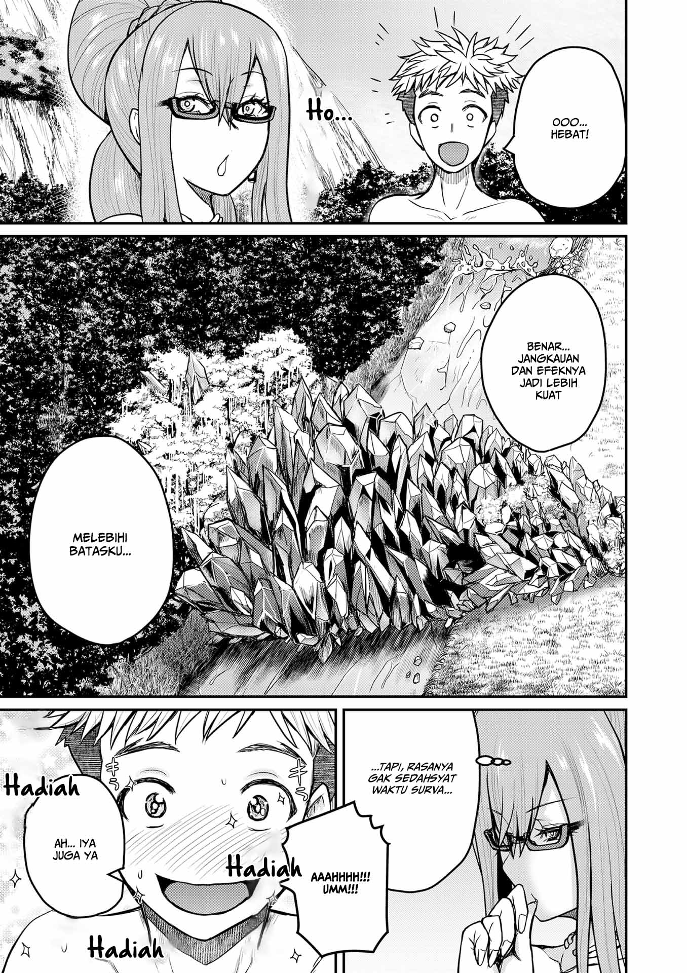 The Frontier Bathhouse Turns Into a Harem: The Old Mountain Hot Spring with Cheat-Level Powers That Female Adventurers Can't Get Enough Of Chapter 4 - halaman 21