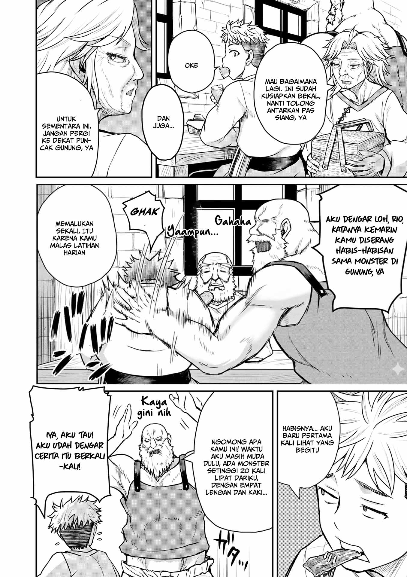 The Frontier Bathhouse Turns Into a Harem: The Old Mountain Hot Spring with Cheat-Level Powers That Female Adventurers Can't Get Enough Of Chapter 4 - halaman 4