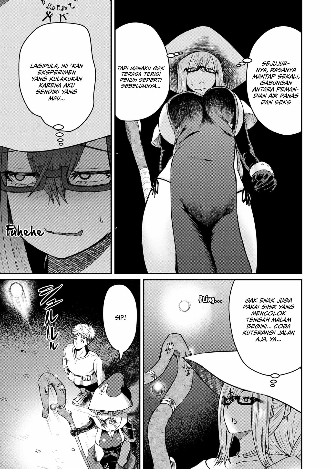 The Frontier Bathhouse Turns Into a Harem: The Old Mountain Hot Spring with Cheat-Level Powers That Female Adventurers Can't Get Enough Of Chapter 5 - halaman 15