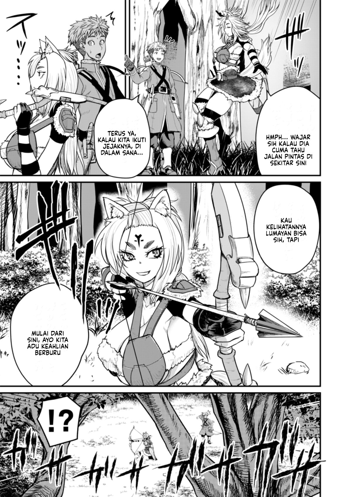 The Frontier Bathhouse Turns Into a Harem: The Old Mountain Hot Spring with Cheat-Level Powers That Female Adventurers Can't Get Enough Of Chapter 6 - halaman 16
