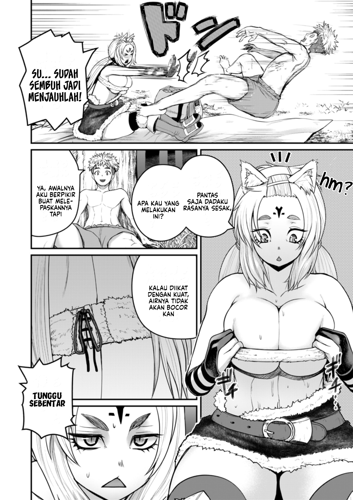 The Frontier Bathhouse Turns Into a Harem: The Old Mountain Hot Spring with Cheat-Level Powers That Female Adventurers Can't Get Enough Of Chapter 7 - halaman 9