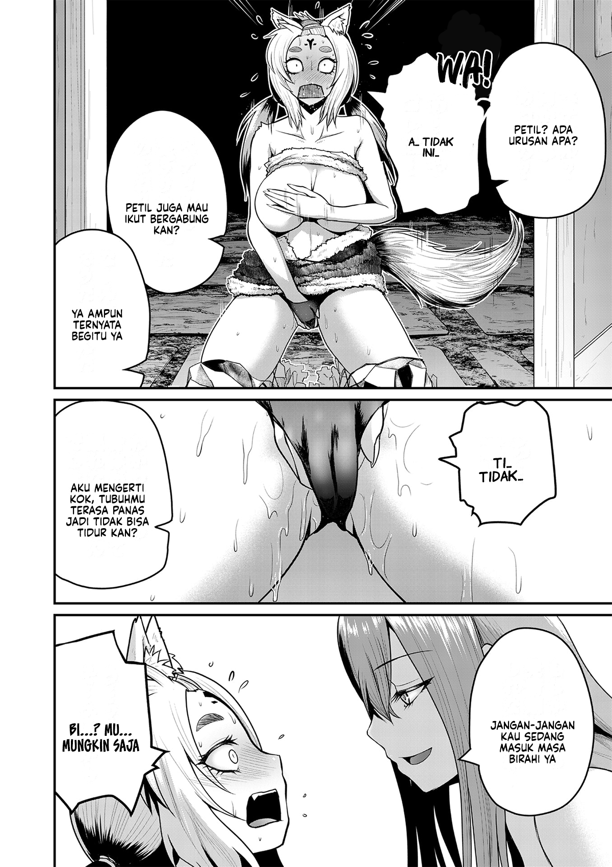 The Frontier Bathhouse Turns Into a Harem: The Old Mountain Hot Spring with Cheat-Level Powers That Female Adventurers Can't Get Enough Of Chapter 8 - halaman 8