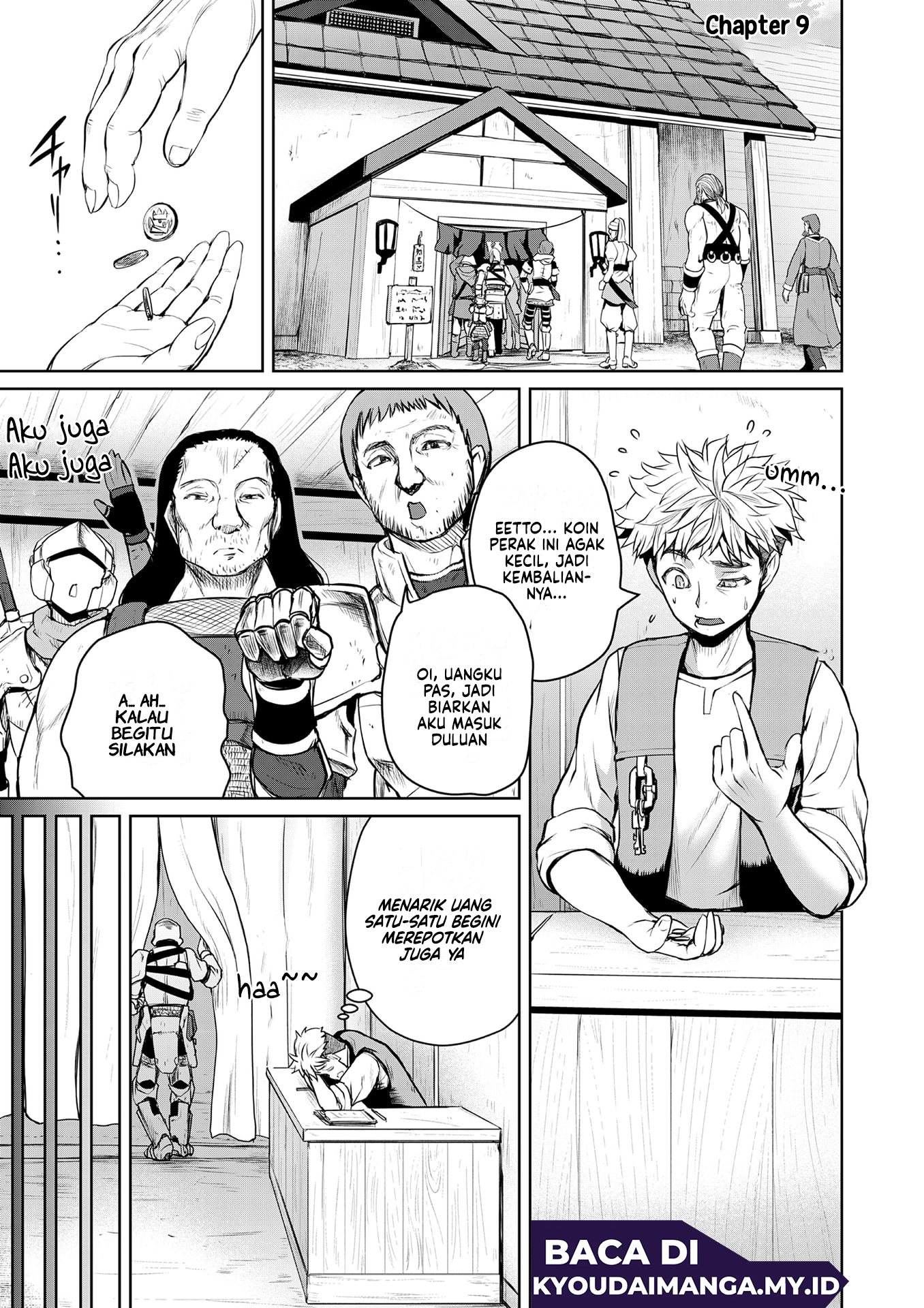 The Frontier Bathhouse Turns Into a Harem: The Old Mountain Hot Spring with Cheat-Level Powers That Female Adventurers Can't Get Enough Of Chapter 9 - halaman 2