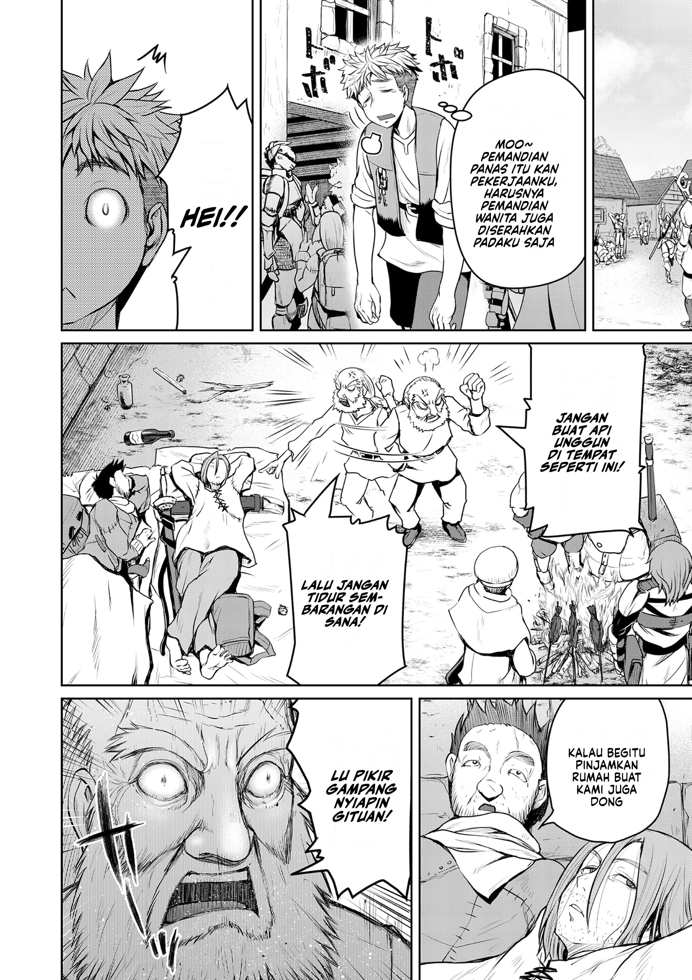 The Frontier Bathhouse Turns Into a Harem: The Old Mountain Hot Spring with Cheat-Level Powers That Female Adventurers Can't Get Enough Of Chapter 9 - halaman 6
