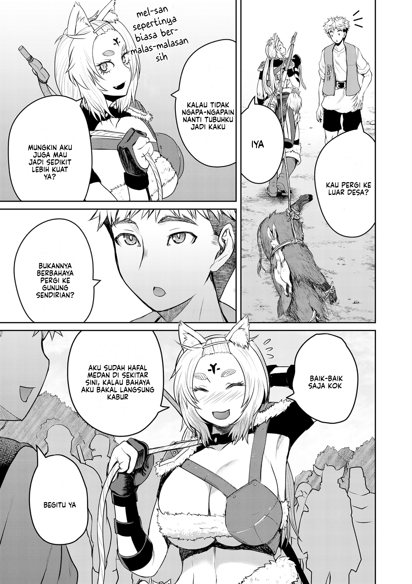 The Frontier Bathhouse Turns Into a Harem: The Old Mountain Hot Spring with Cheat-Level Powers That Female Adventurers Can't Get Enough Of Chapter 9 - halaman 9