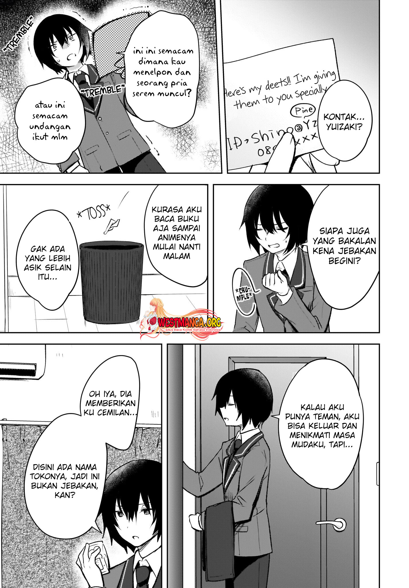 The Gal Sitting Behind Me Likes Me -Maybe I’m Screwed Already- Chapter 1.2 - halaman 9