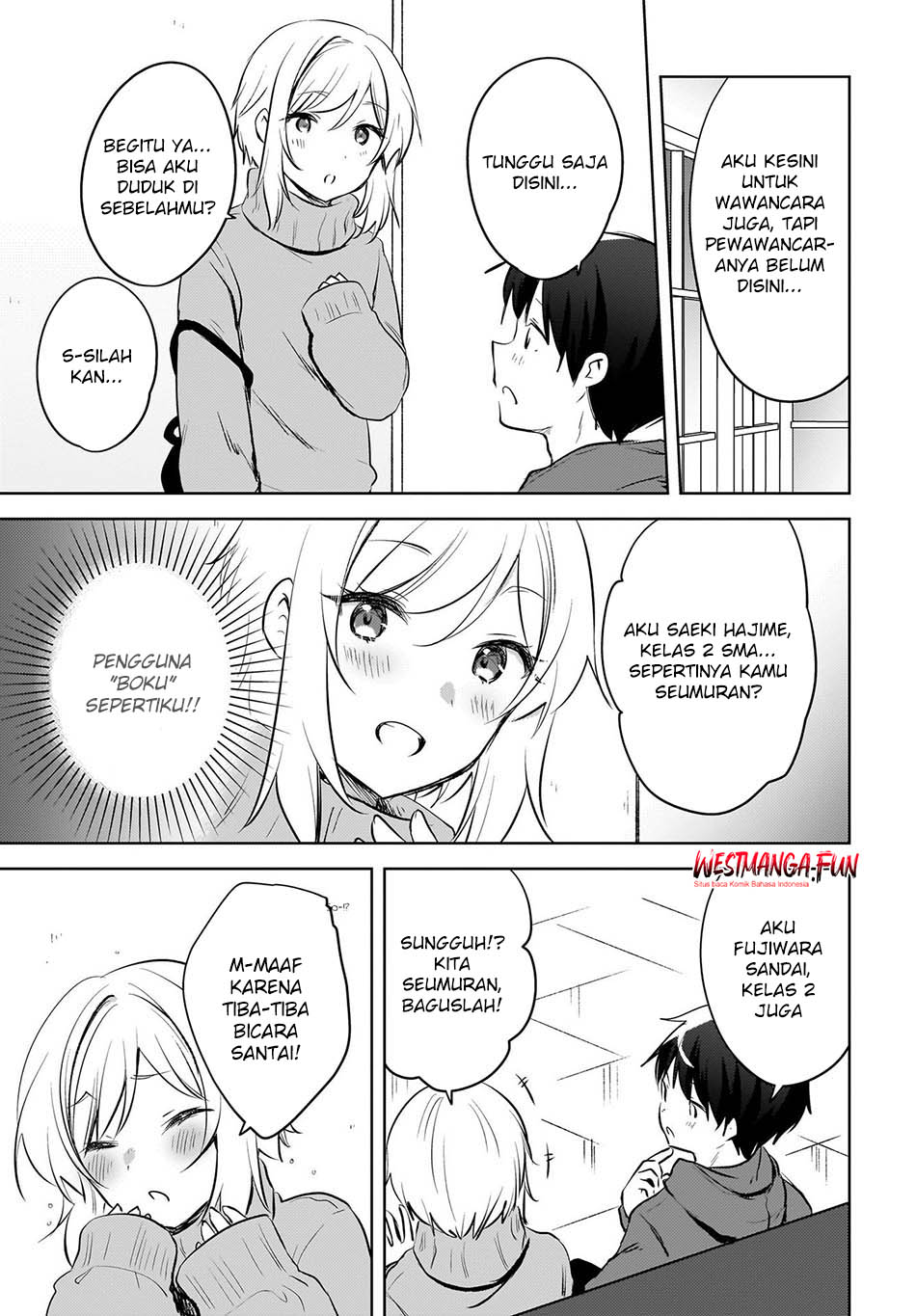 The Gal Sitting Behind Me Likes Me -Maybe I’m Screwed Already- Chapter 15 - halaman 24