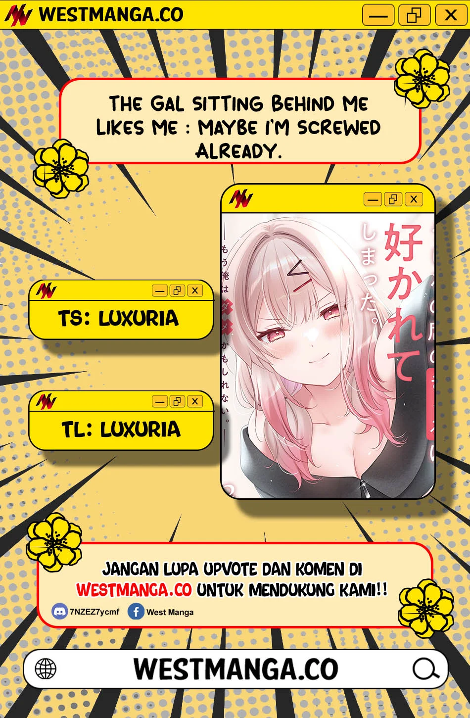 The Gal Sitting Behind Me Likes Me -Maybe I’m Screwed Already- Chapter 26 - halaman 1