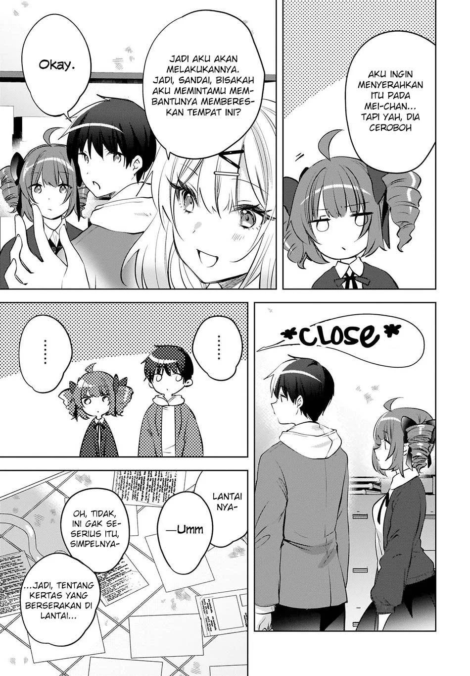 The Gal Sitting Behind Me Likes Me -Maybe I’m Screwed Already- Chapter 27.5 - halaman 13