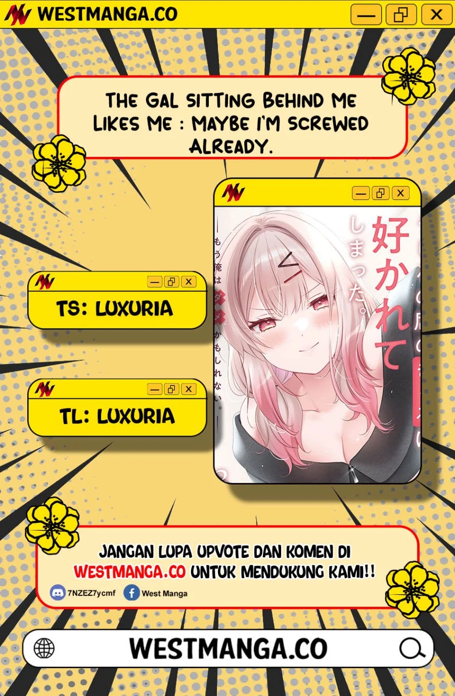 The Gal Sitting Behind Me Likes Me -Maybe I’m Screwed Already- Chapter 27 - halaman 2