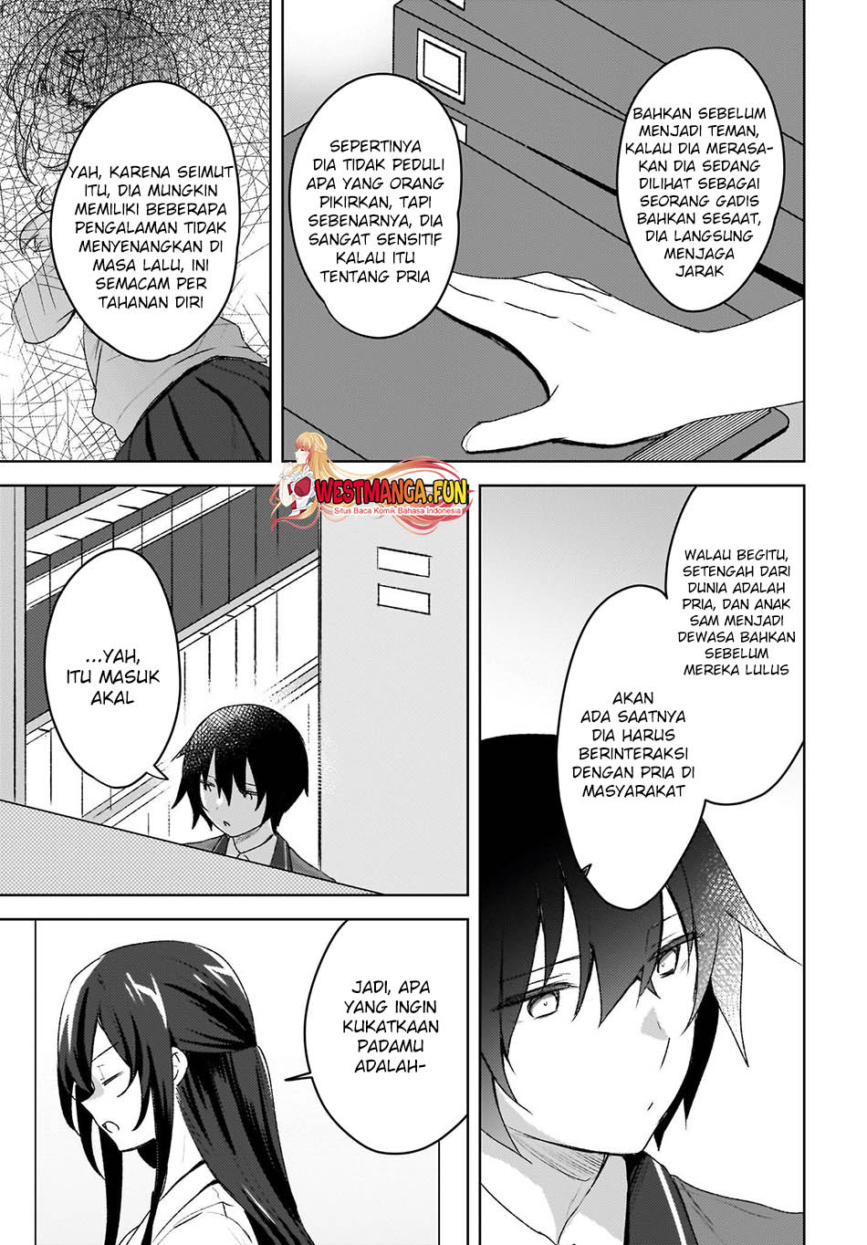 The Gal Sitting Behind Me Likes Me -Maybe I’m Screwed Already- Chapter 4 - halaman 9