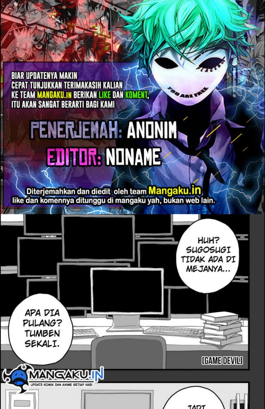 The Game Devil Chapter 18.1 - halaman 1