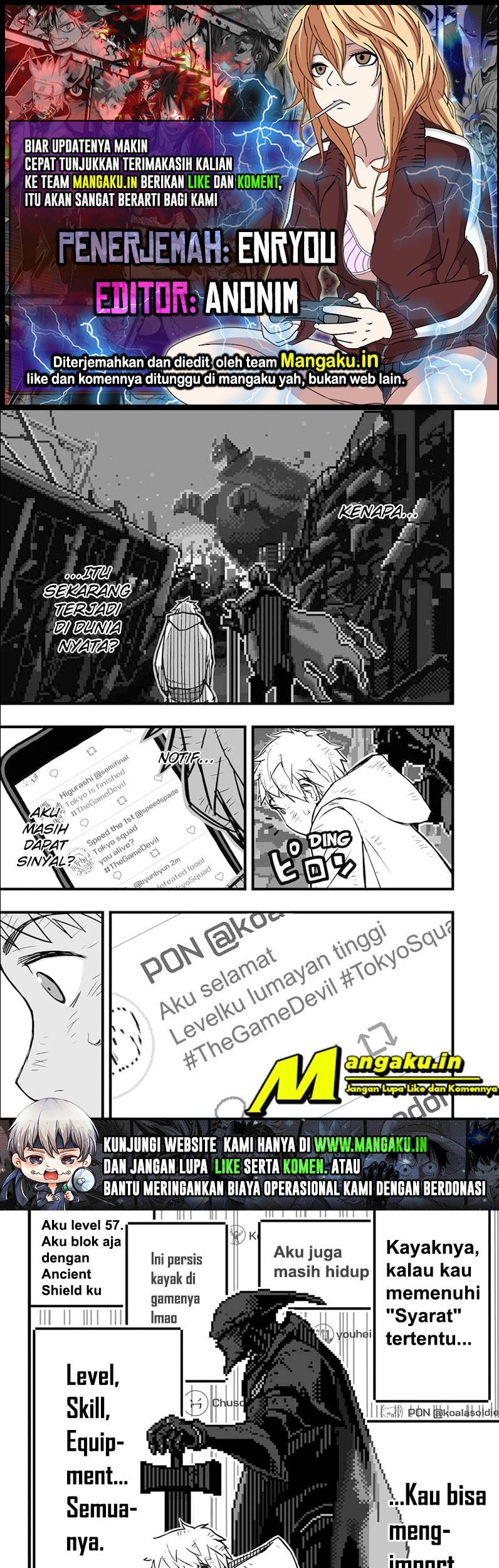 The Game Devil Chapter 3.2 - halaman 1