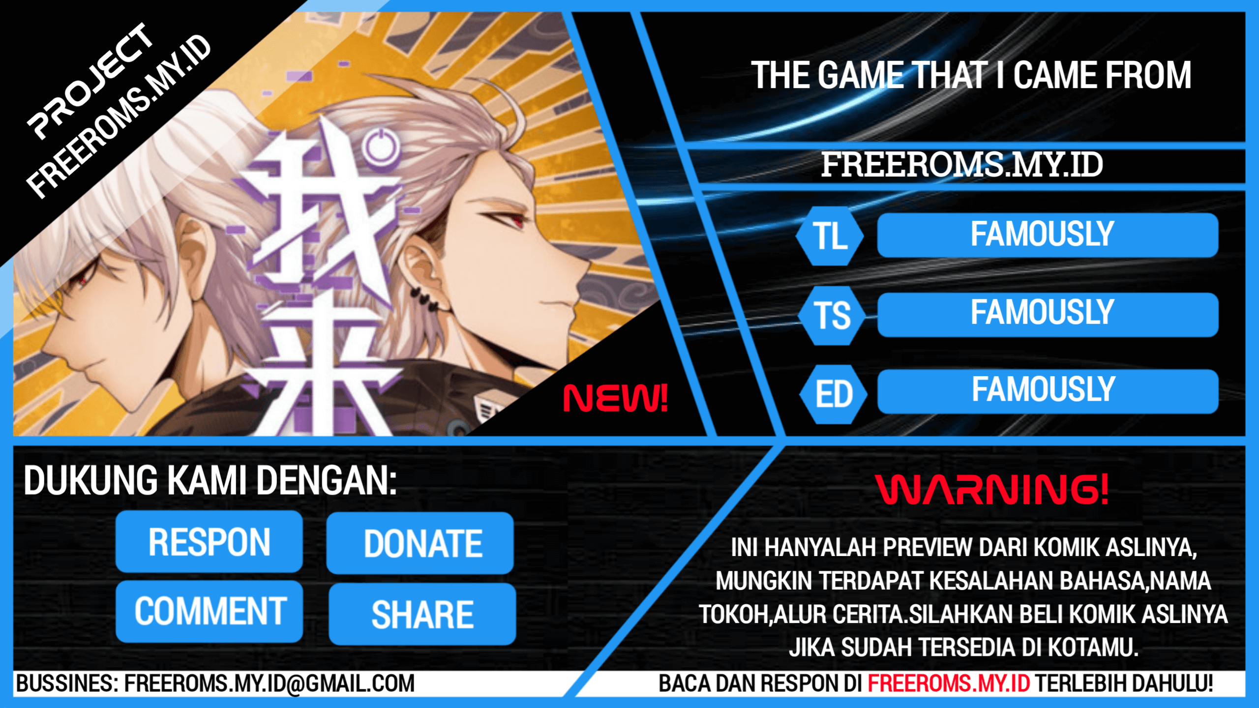The Game That I Came From Chapter 68 - halaman 1