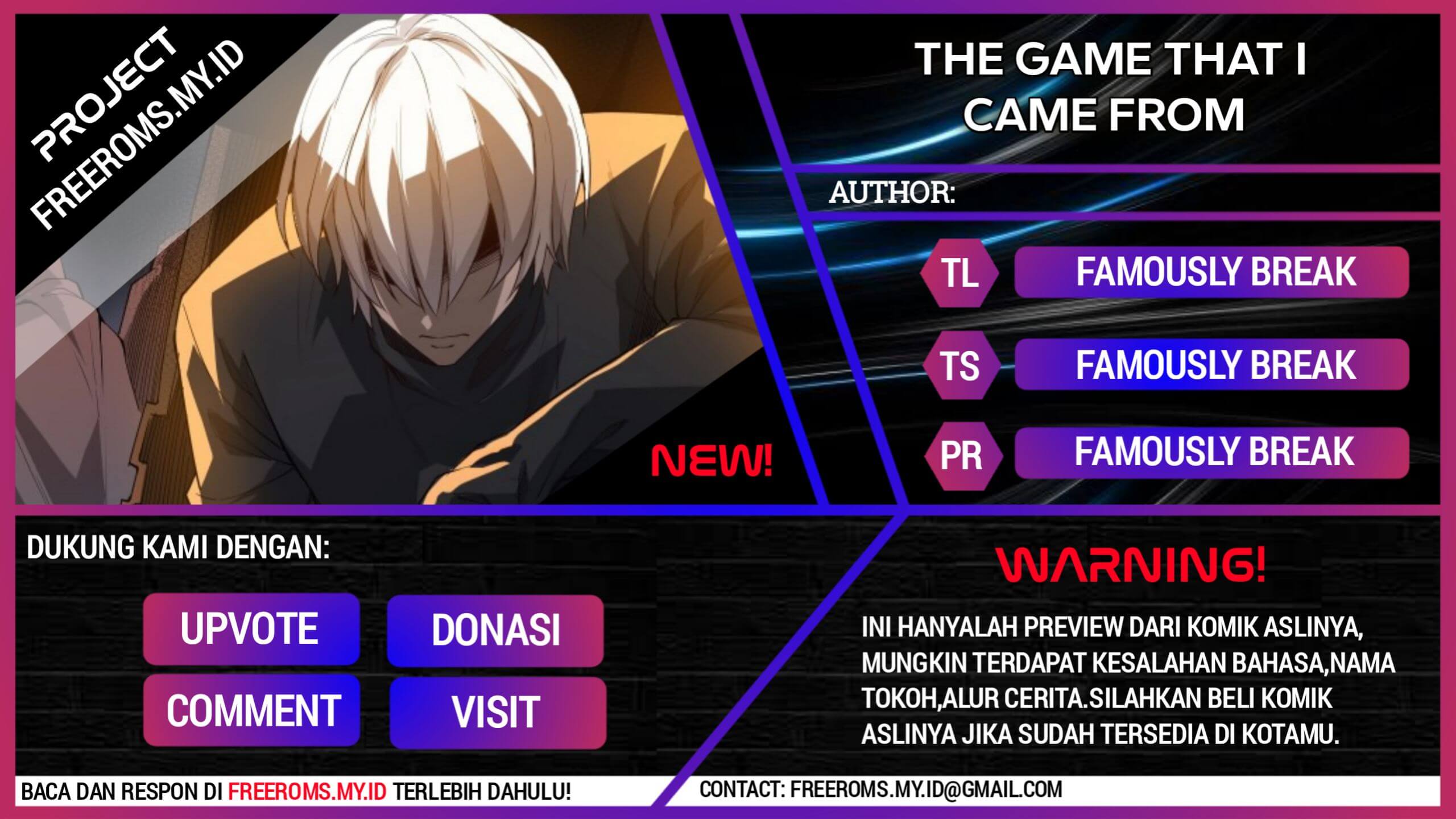 The Game That I Came From Chapter 81 - halaman 1
