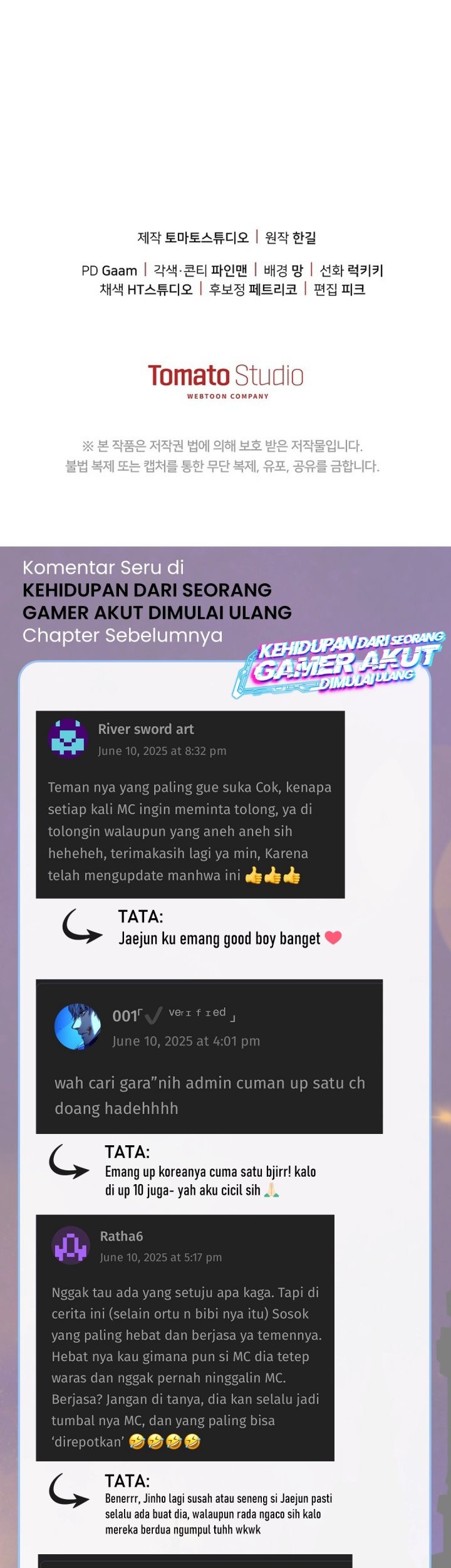 The Game’s Addict Reset Chapter 26 - halaman 70