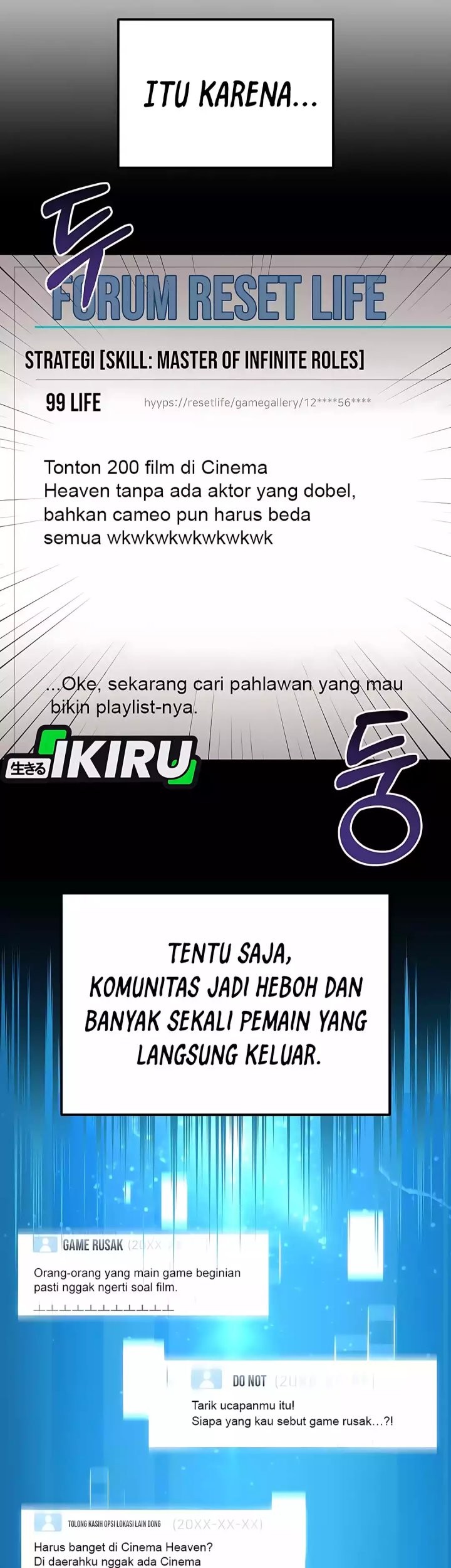 The Game’s Addict Reset Chapter 38 - halaman 23