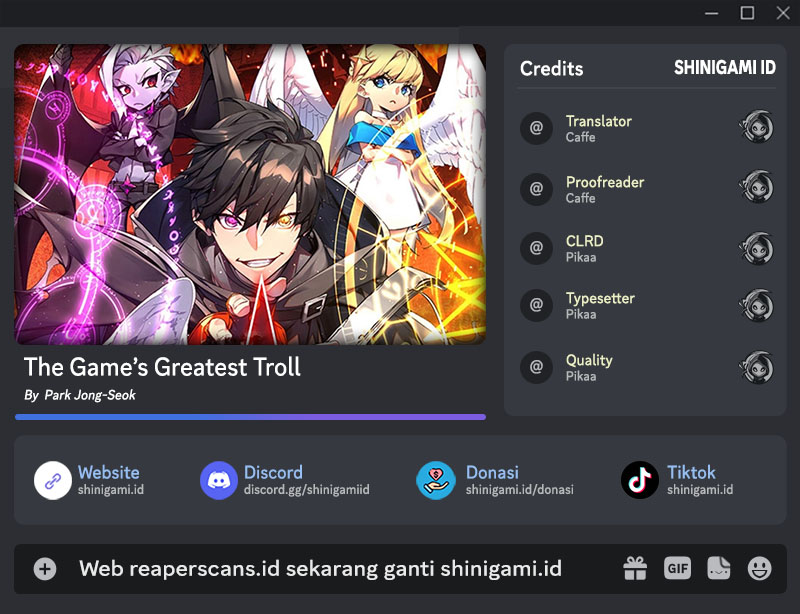 The Game’s Greatest Troll Chapter 23 - halaman 1