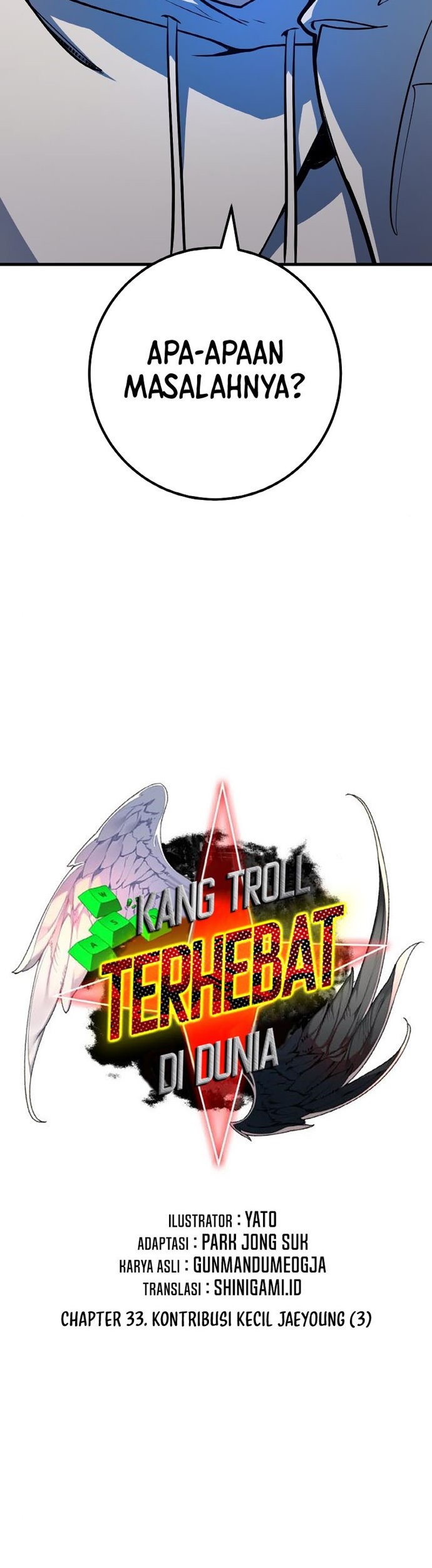 The Game’s Greatest Troll Chapter 33 - halaman 16