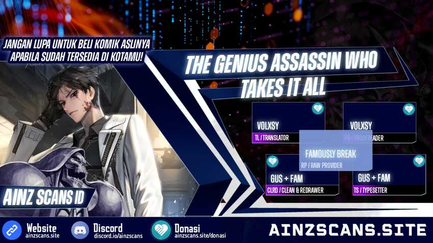 The Genius Assassin Who Takes It All Chapter 7 - halaman 1