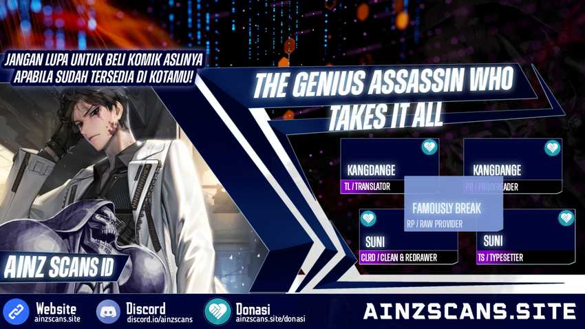 The Genius Assassin Who Takes It All Chapter 9 - halaman 1