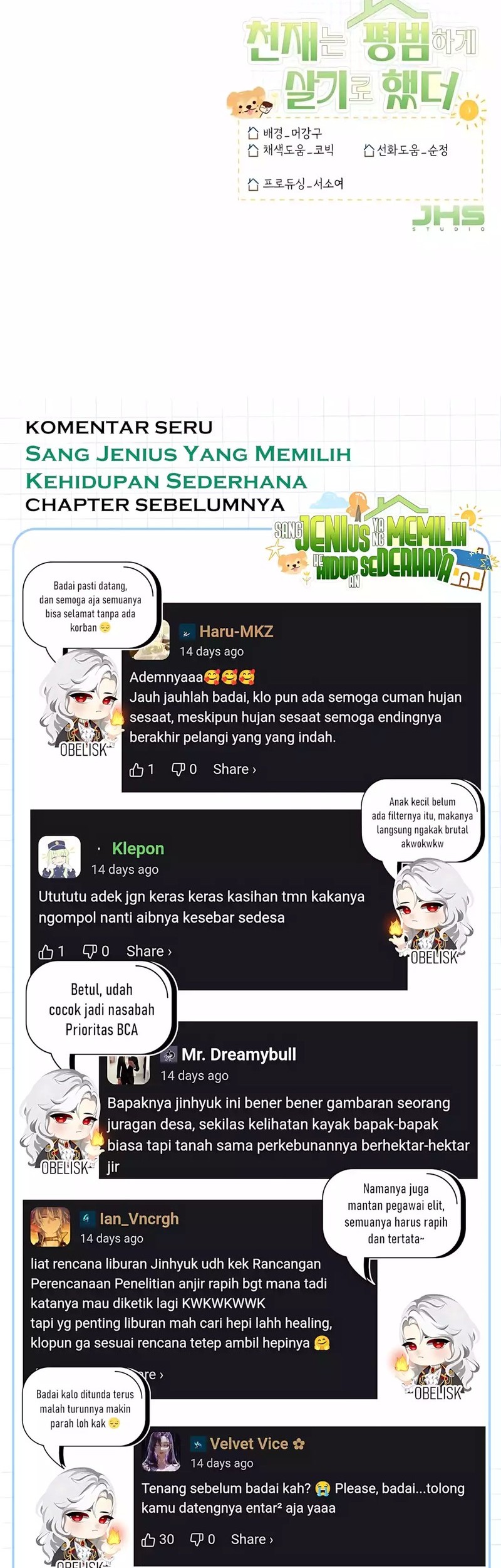 The Genius Decided to Live an Ordinary Life Chapter 38 - halaman 62