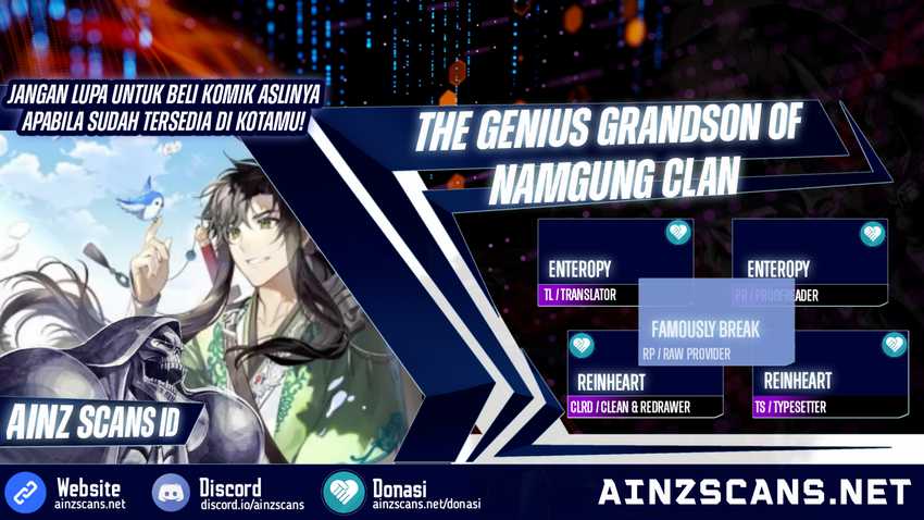 The Genius Grandson of Namgung Clan Chapter 10 - halaman 1