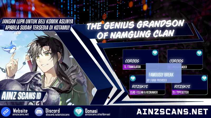 The Genius Grandson of Namgung Clan Chapter 31 - halaman 1