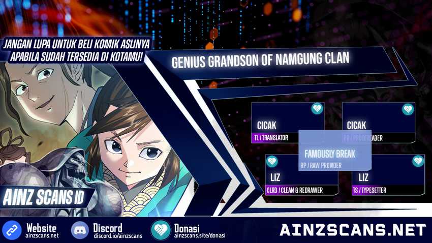 The Genius Grandson of Namgung Clan Chapter 45 - halaman 1
