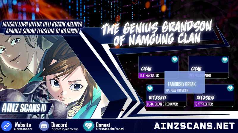 The Genius Grandson of Namgung Clan Chapter 49 - halaman 1