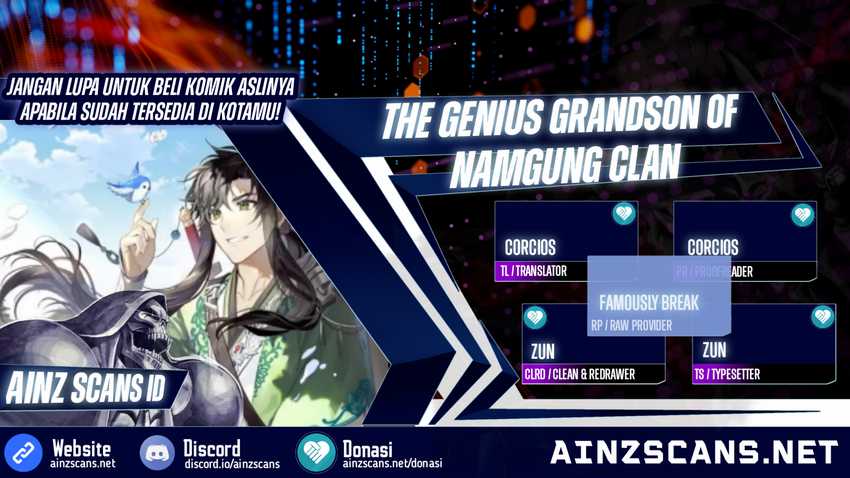 The Genius Grandson of Namgung Clan Chapter 6 - halaman 1