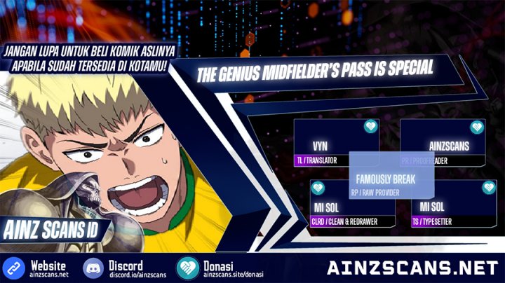 The Genius Midfielder’s Pass Is Special Chapter 15 - halaman 1